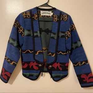 Vintage Blazer with Western Detail